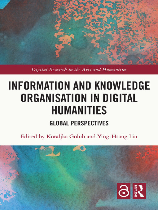 תמונה של  Information and Knowledge Organisation in Digital Humanities